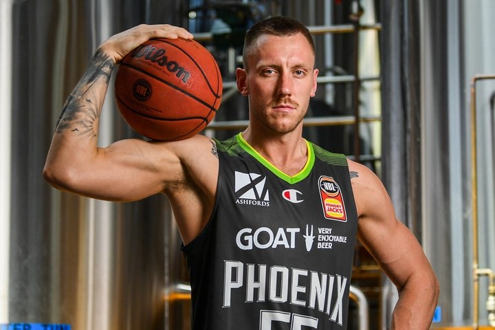 South East Melbourne Phoenix NBL21 jersey showing sponsor branding